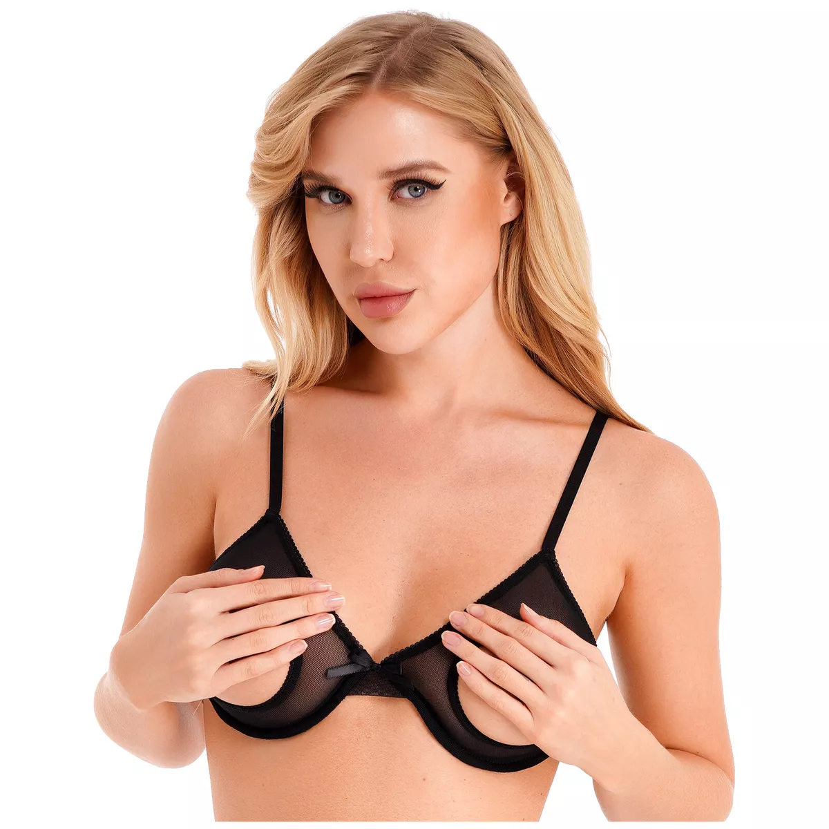 cesarina gonzalez recommends best open cup bra for large breasts pic