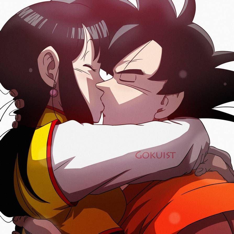 chad stradley recommends chi chi and goku kiss pic