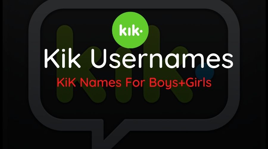 alan mower recommends Kik Usernames For Guys