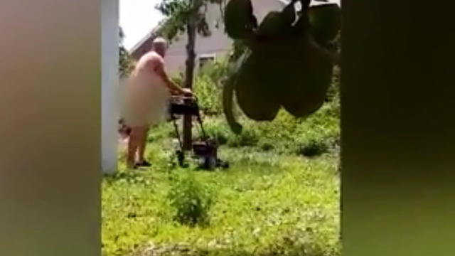 debbie casanova recommends mowing the lawn naked pic