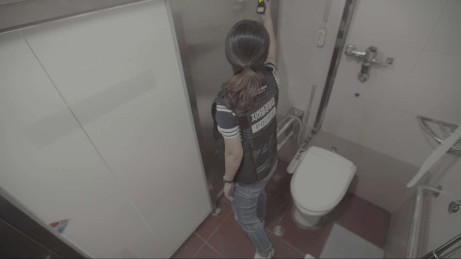diana creamer recommends hidden camera in bathroom pics pic