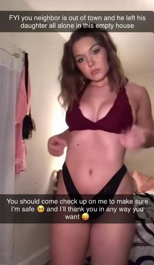 Town Slut Snapchat tits teen