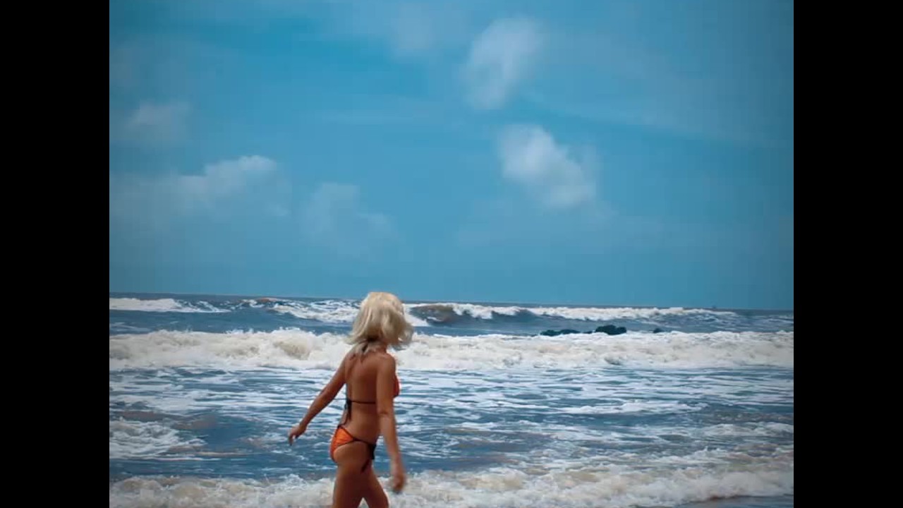 Best of Blonde teen on beach porn