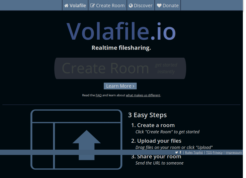 how to find volafile rooms