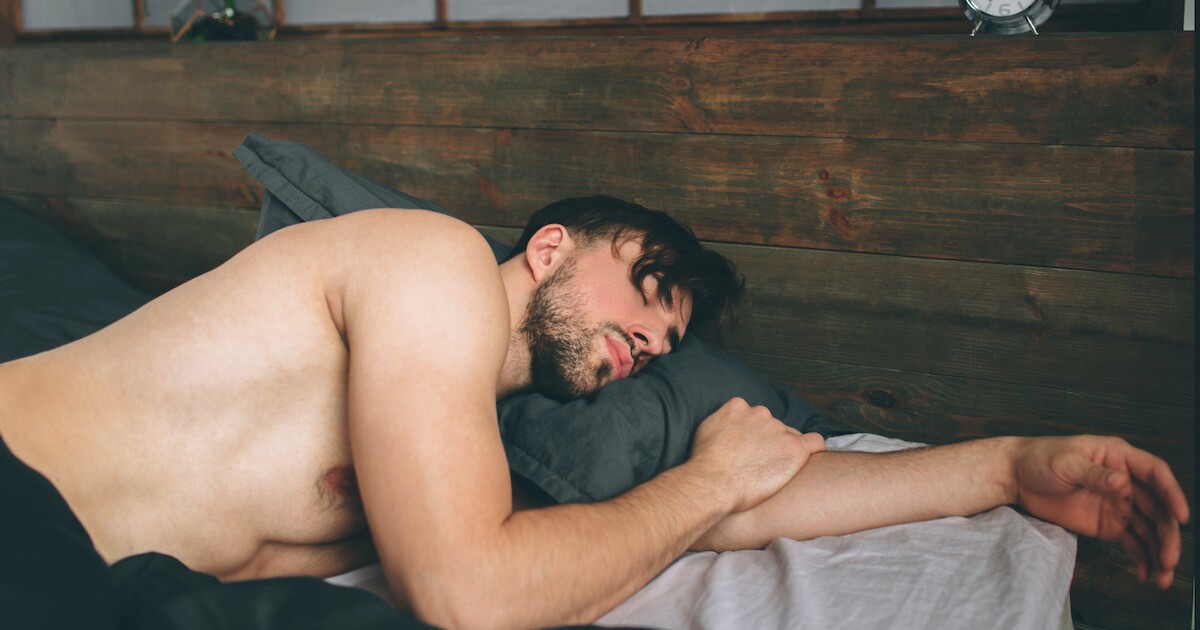 dean pryde add men sleeping together naked photo