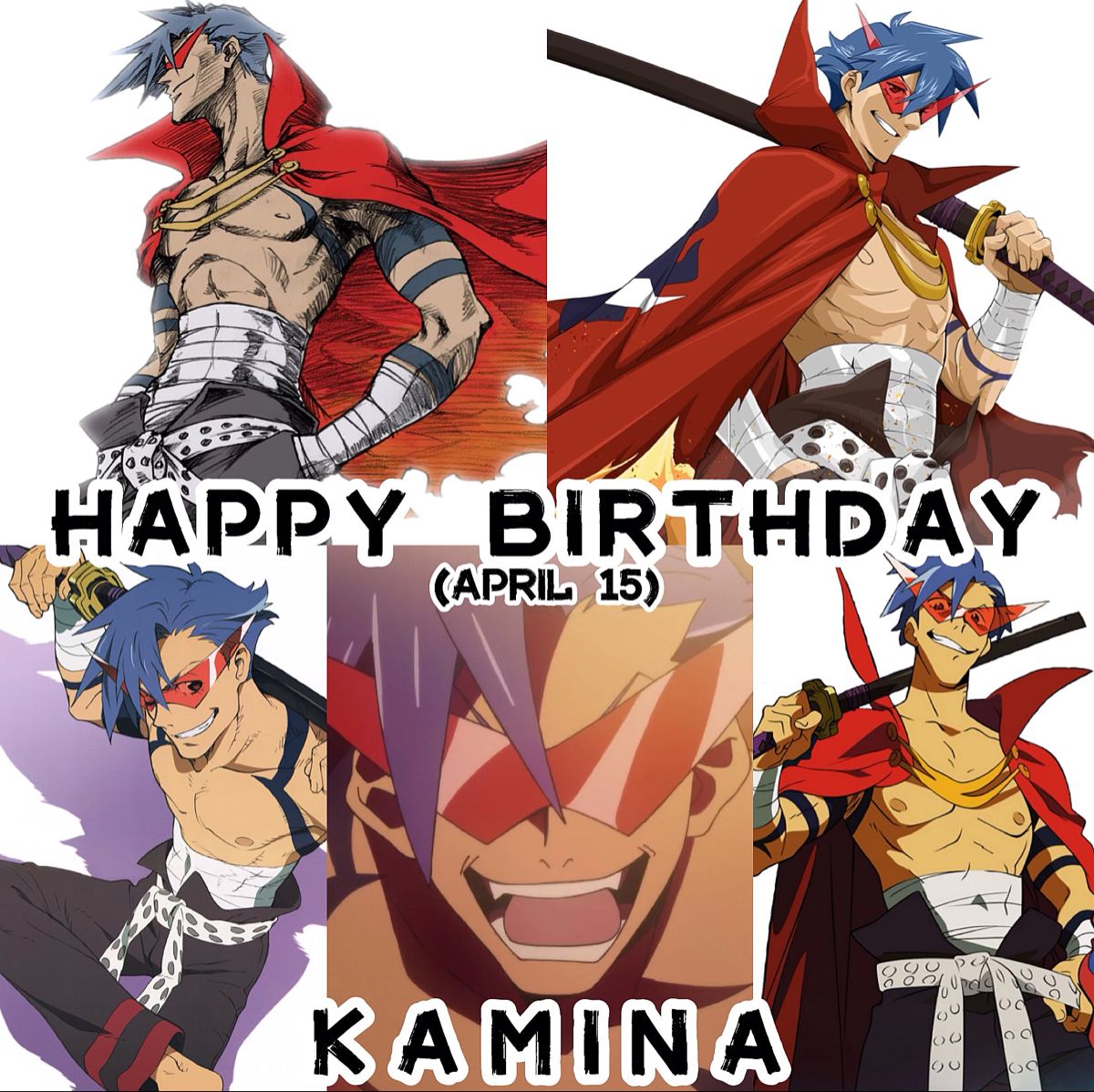 gurren lagann happy birthday