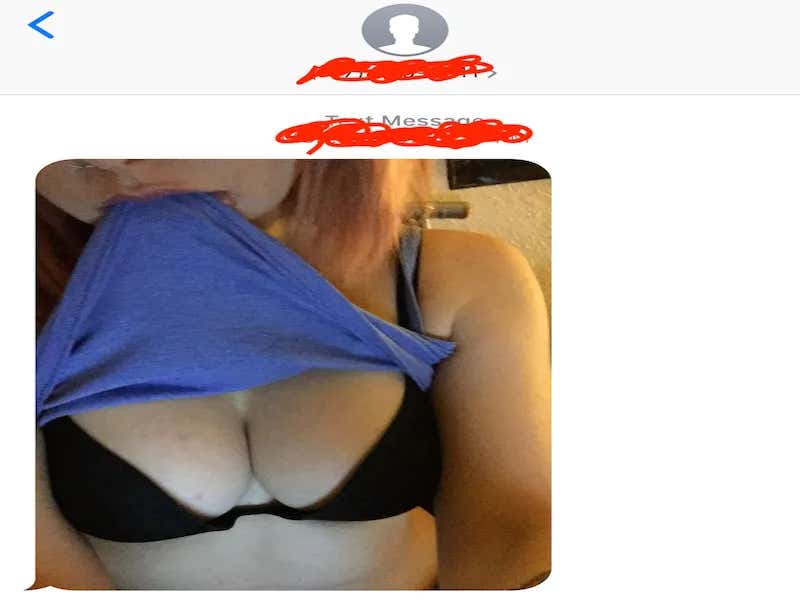 chris si recommends how to send a tit pic pic