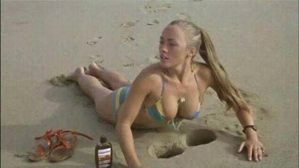 dianne sheffield share tits in the sand photos