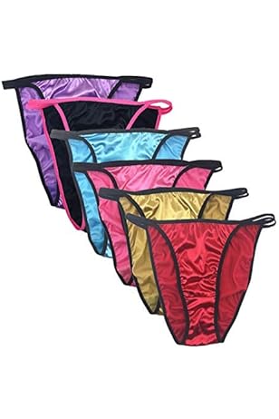 carol held recommends satin string bikini panty pic