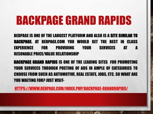 bineca boyd add photo backpage grand rapids massage