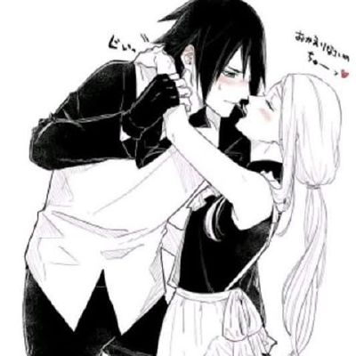 alex breger recommends karin and sasuke kiss pic