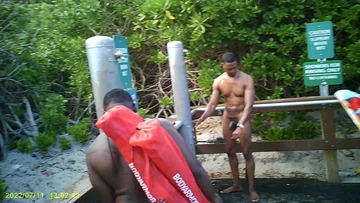abdullah al shibli recommends Black Man Naked On Beach Porn