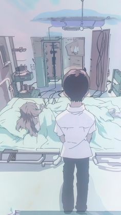 Evangelion Hospital Scene lesbian mpg