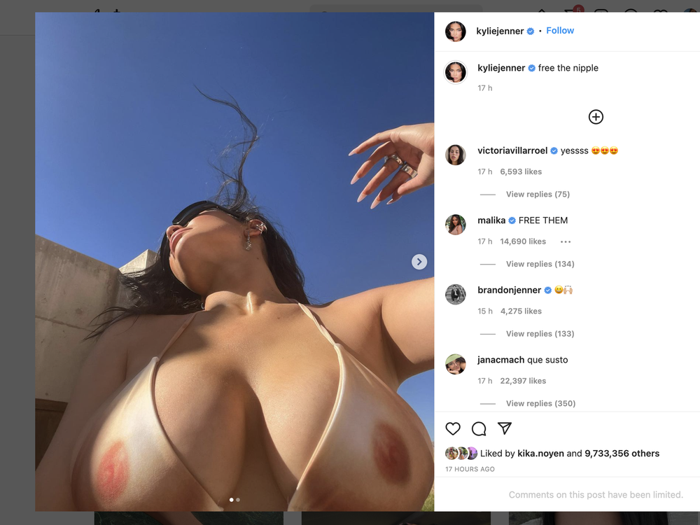 chase corbitt recommends Kylie Jenner Boobs Nude
