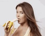 angela cho recommends amanda cerny how to eat a banana pic