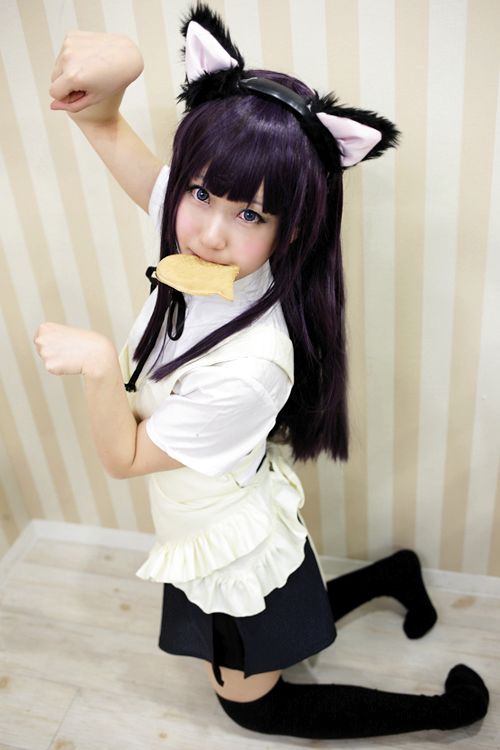 anime cat girl cosplay