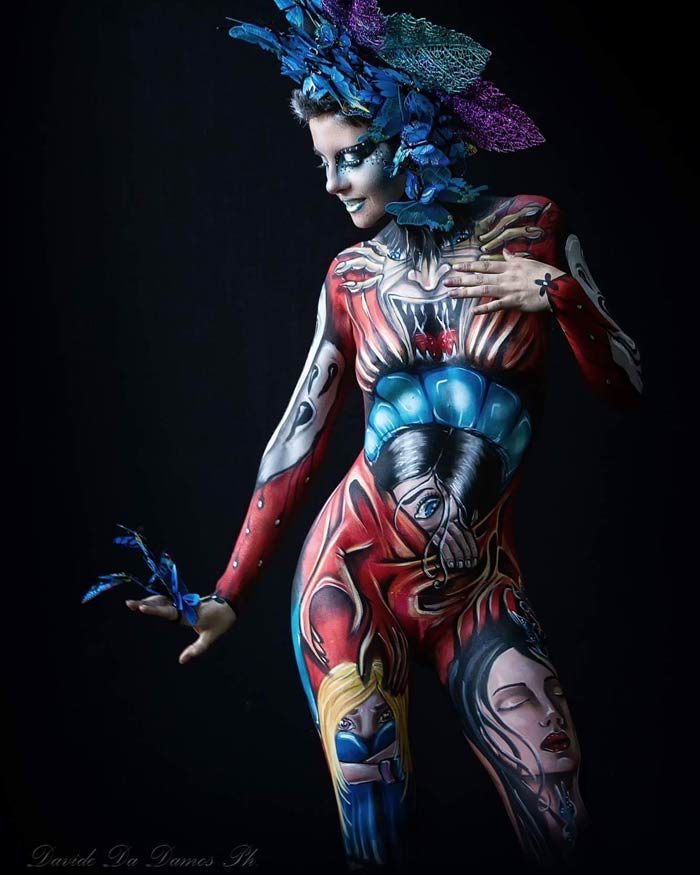 bruce hazel recommends Full Body Painting Pictures