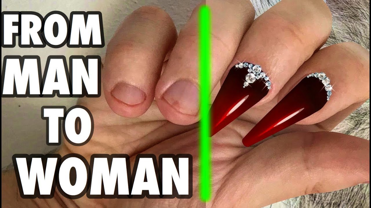 deniela laaten recommends forced feminization acrylic nails pic