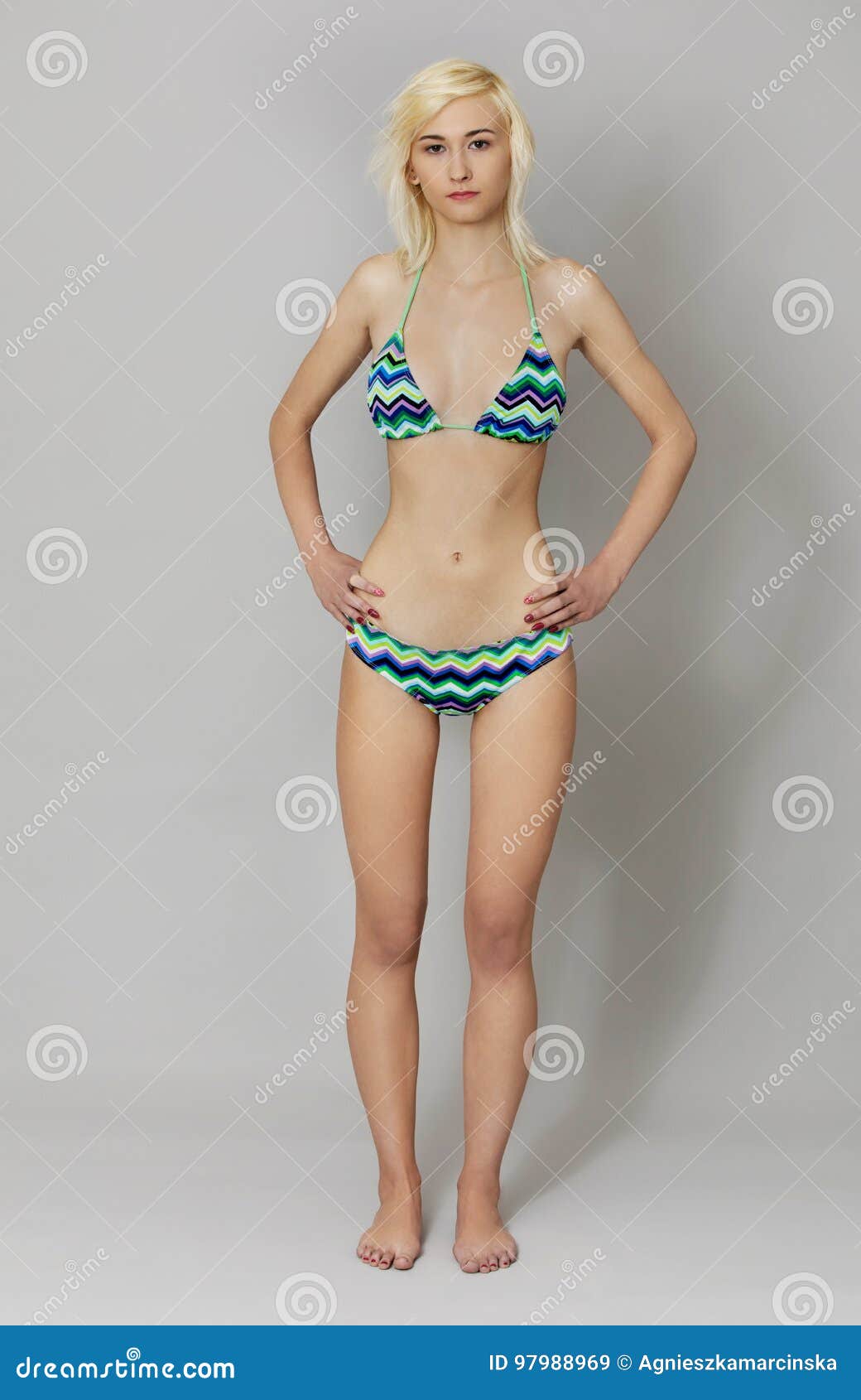 Best of Young woman in a bikini