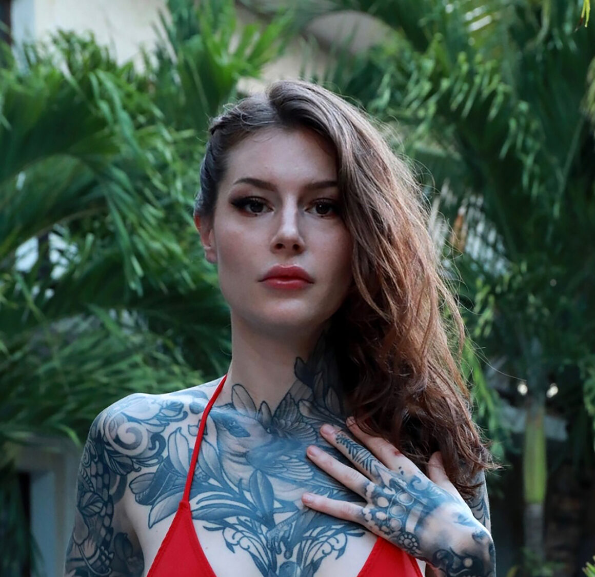 beautiful tattoo models female