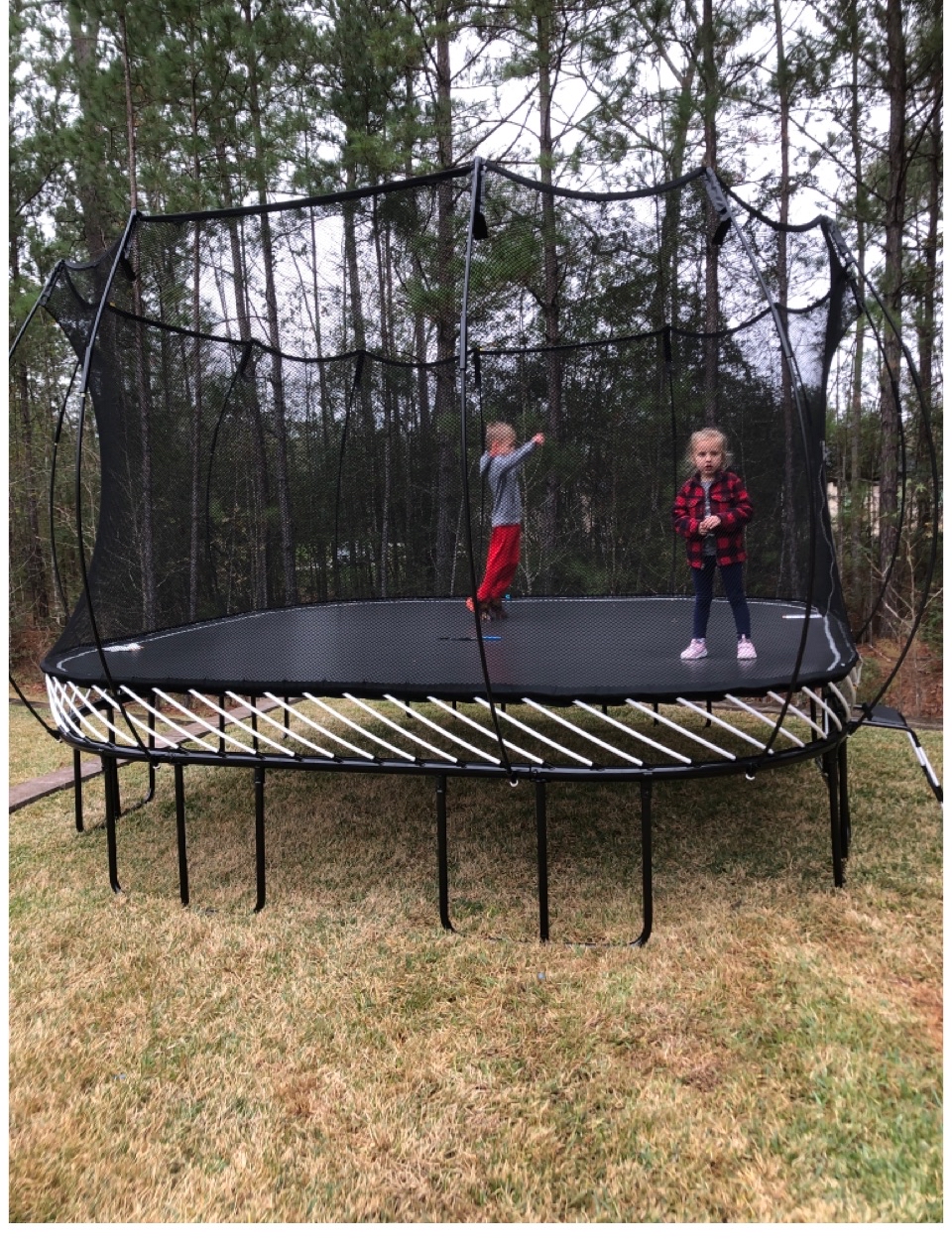 bogs lee recommends Double Stack On A Big Bouncy Trampoline
