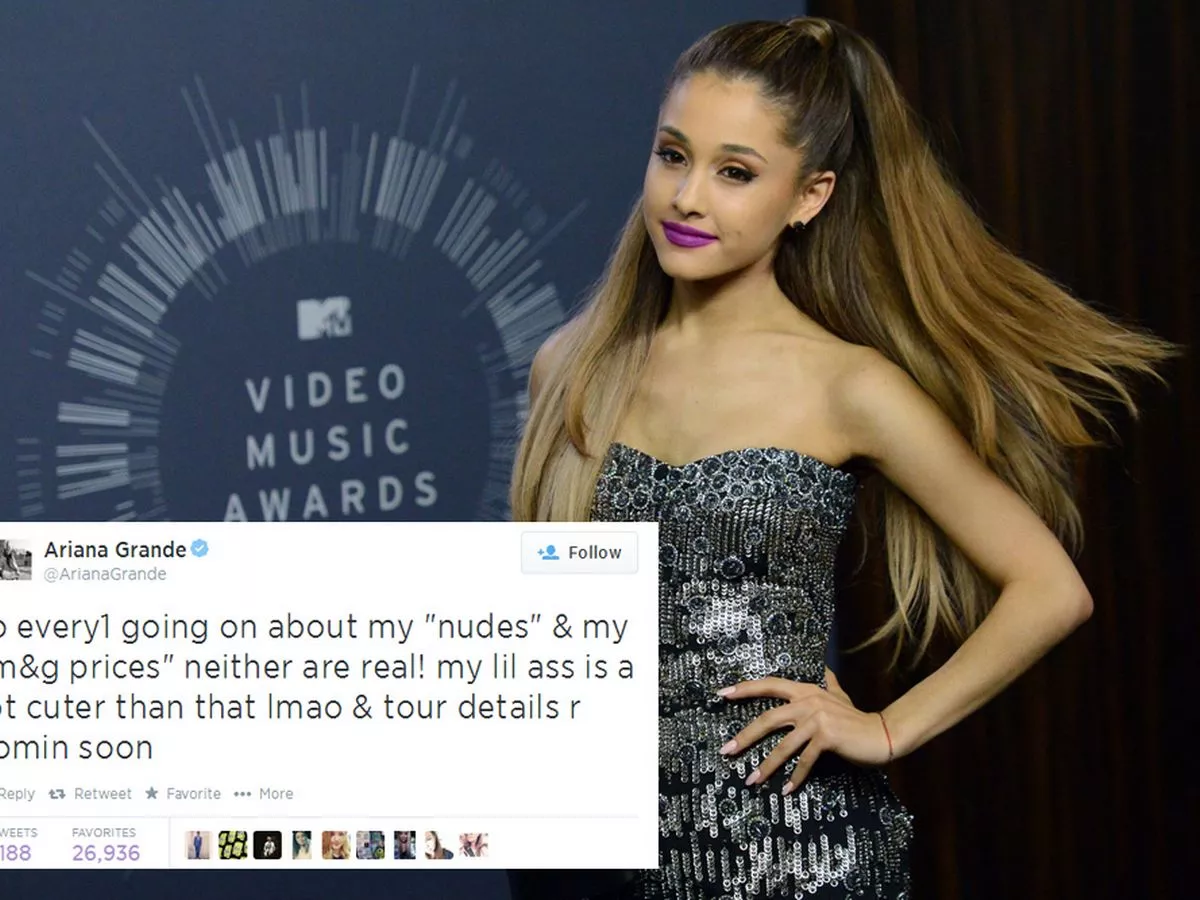 ashley schaffner recommends ariana grande nude selfie pic