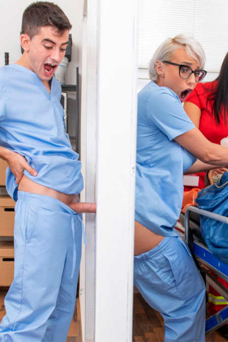 becca martz recommends angel wicky nurse gets a glory hole ass fuck pic