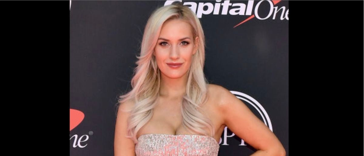 alma talamantes recommends paige spiranac boob job pic