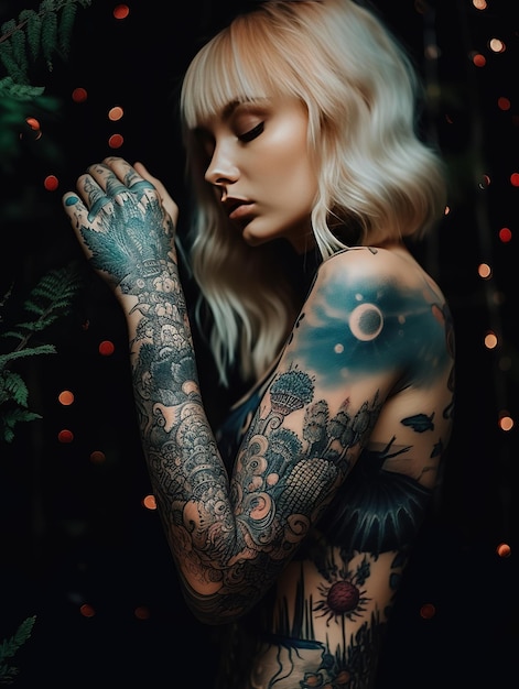 aktarul pramanik recommends Beautiful Tattoo Models Female