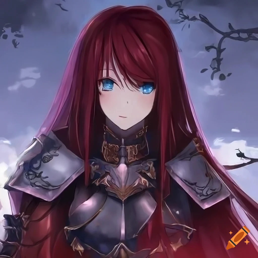 catherine hollis recommends anime girl with dark red hair pic