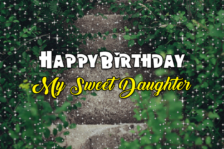 dear daughter happy birthday daughter gif
