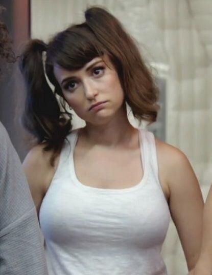 milana vayntrub busty