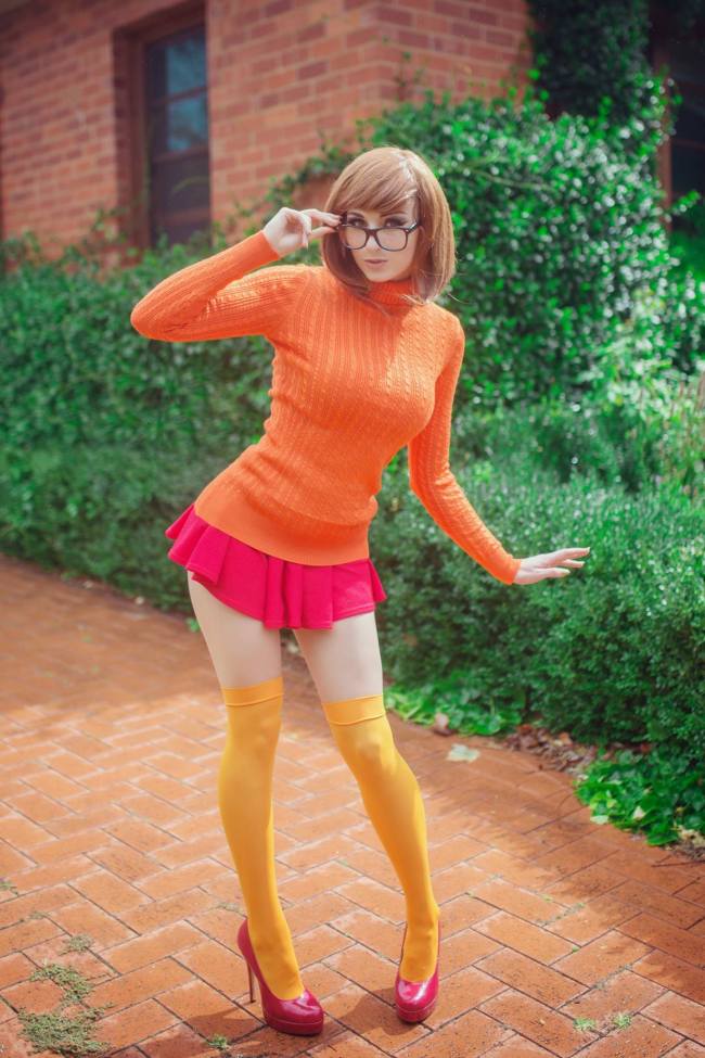 Velma Scooby Doo Hot throat tube