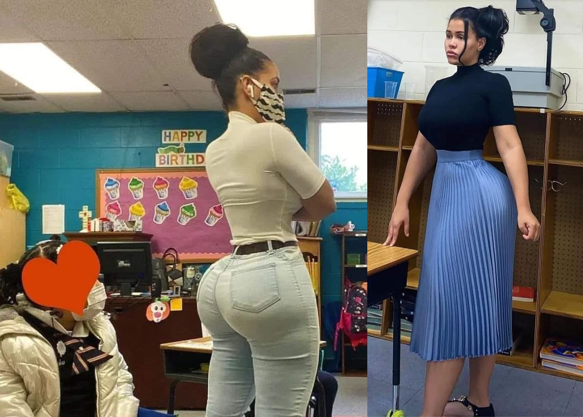 teachers with big asses