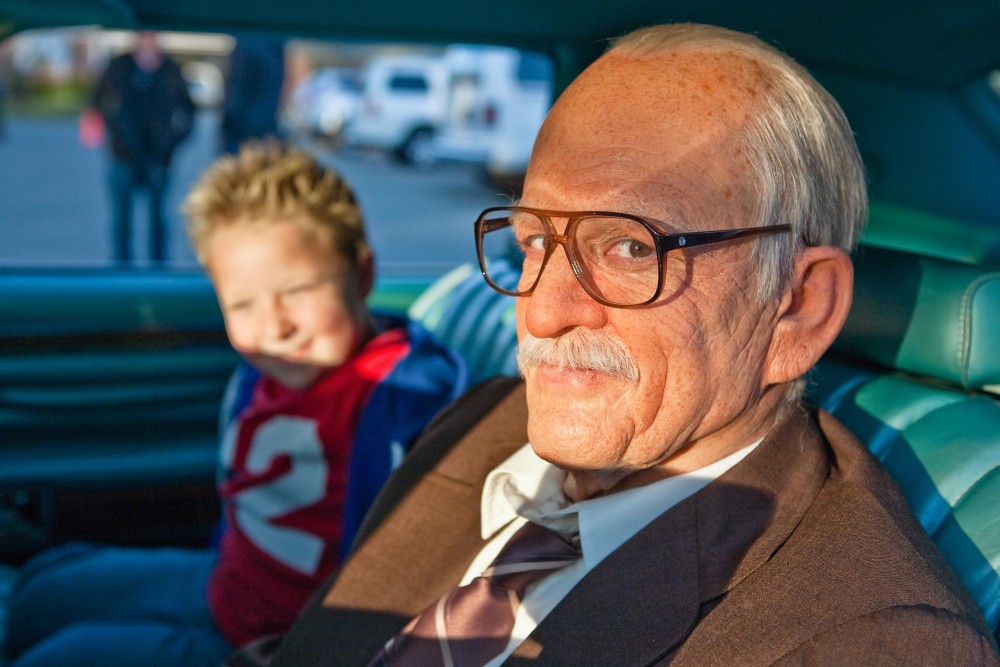 aris kapetanakis recommends bad grandpa balls scene pic