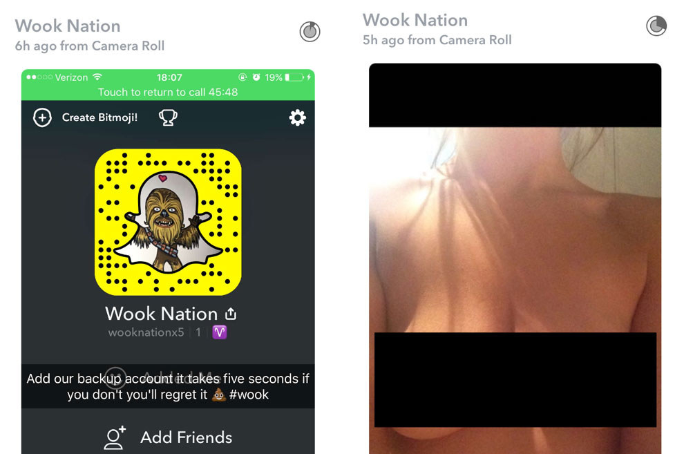 caryn burke recommends naughty snapchat leaks pic