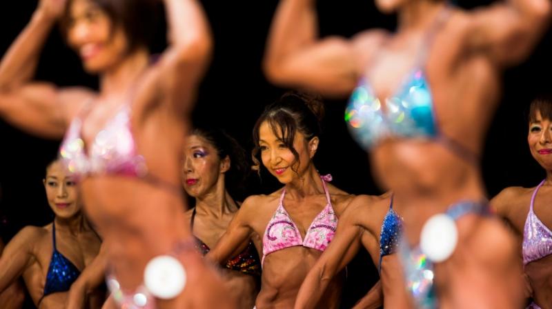japanese female body building