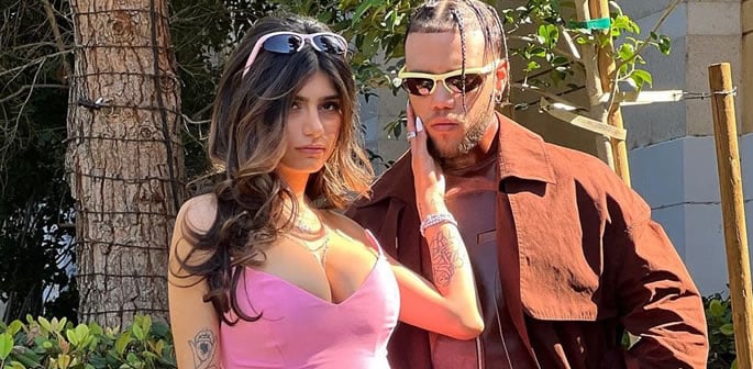 ade abraham recommends mia khalifa biker boyfriend pic