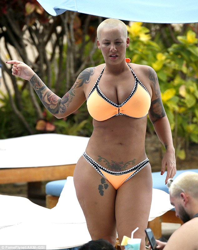 Amber Rose Bush Pictures fucked boss
