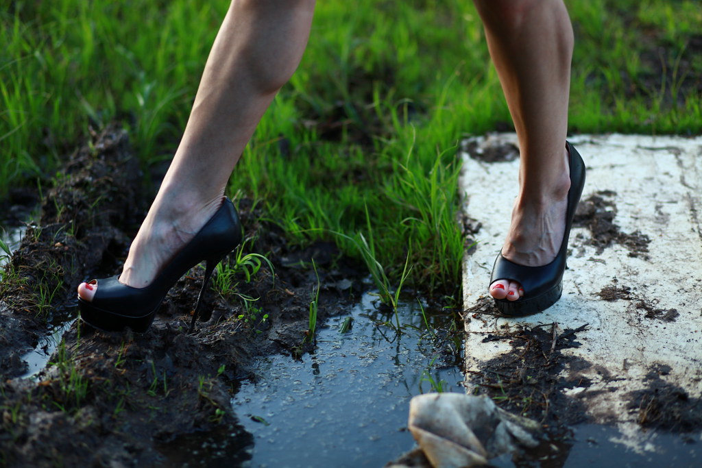 High Heels In Mud colby keller