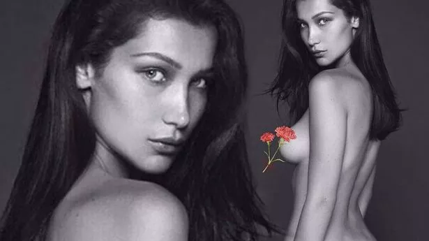 amanda elles recommends bella hadid topless photoshoot pic