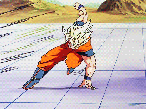 Dragon Ball Fight Gif position pic