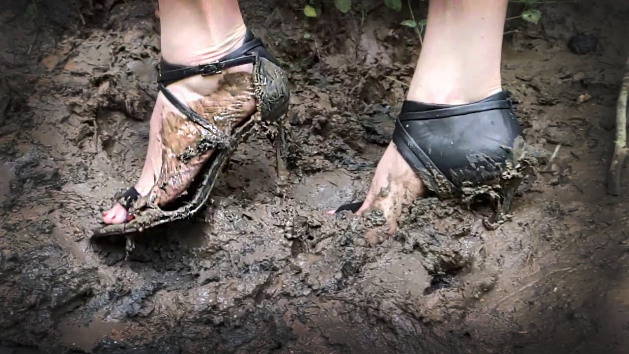 bucur mircea share high heels in mud photos