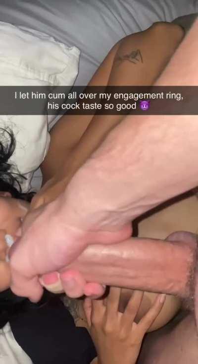 brooke buttler recommends Cum On My Wedding Ring