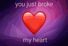 ashley a jones recommends You Broke My Heart Gif
