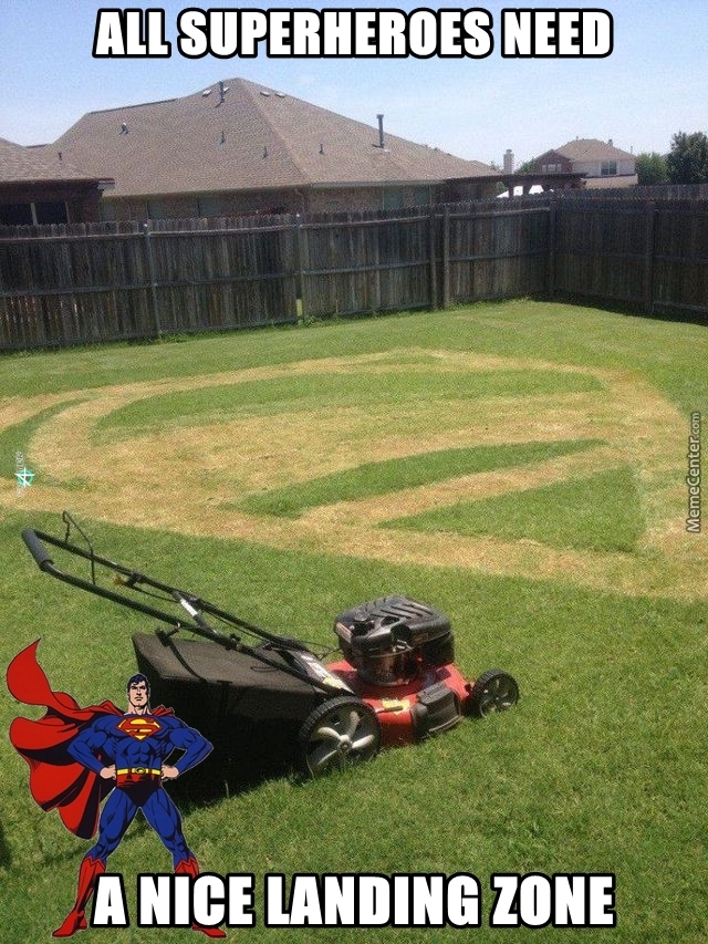 lawn mower meme