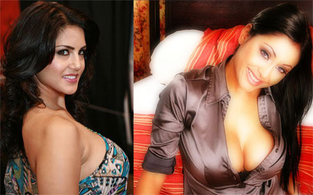 Sunny Leone Priya Rai a nipple