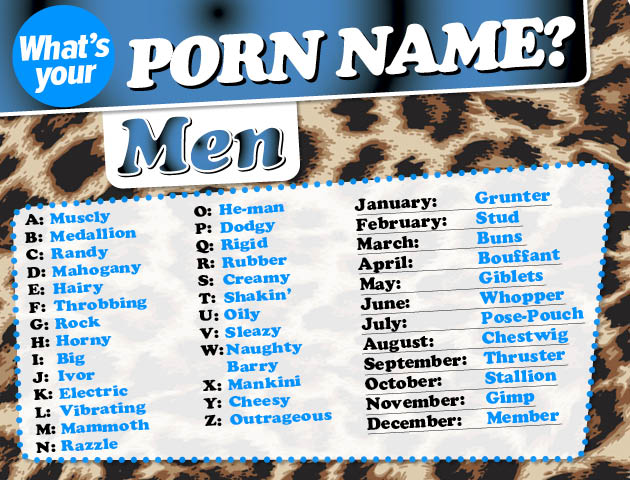 Best of Whats your porn name