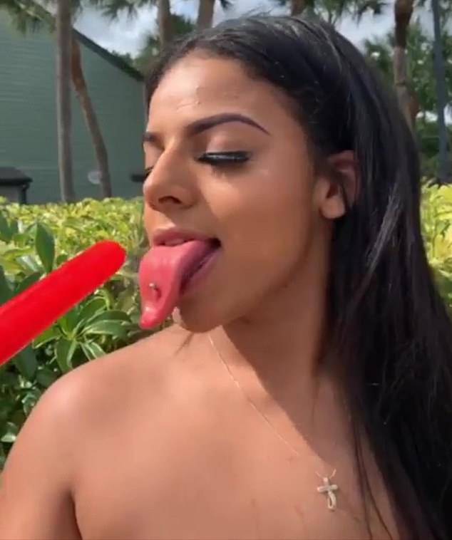arturo tuazon recommends sexy long tongue pic