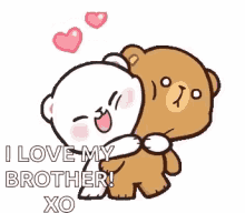 i love my brother gif